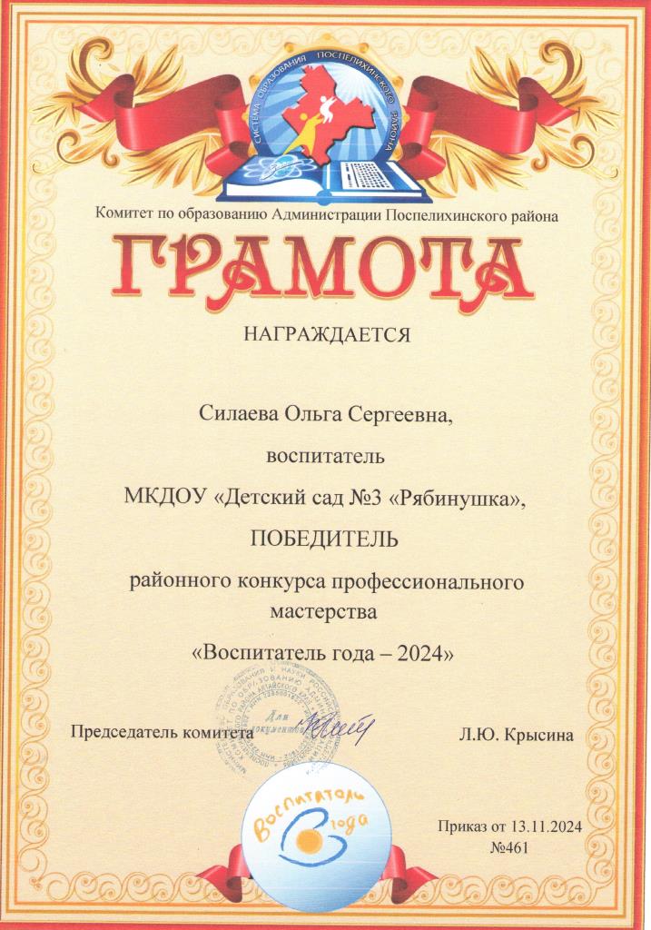 Силаева победитель